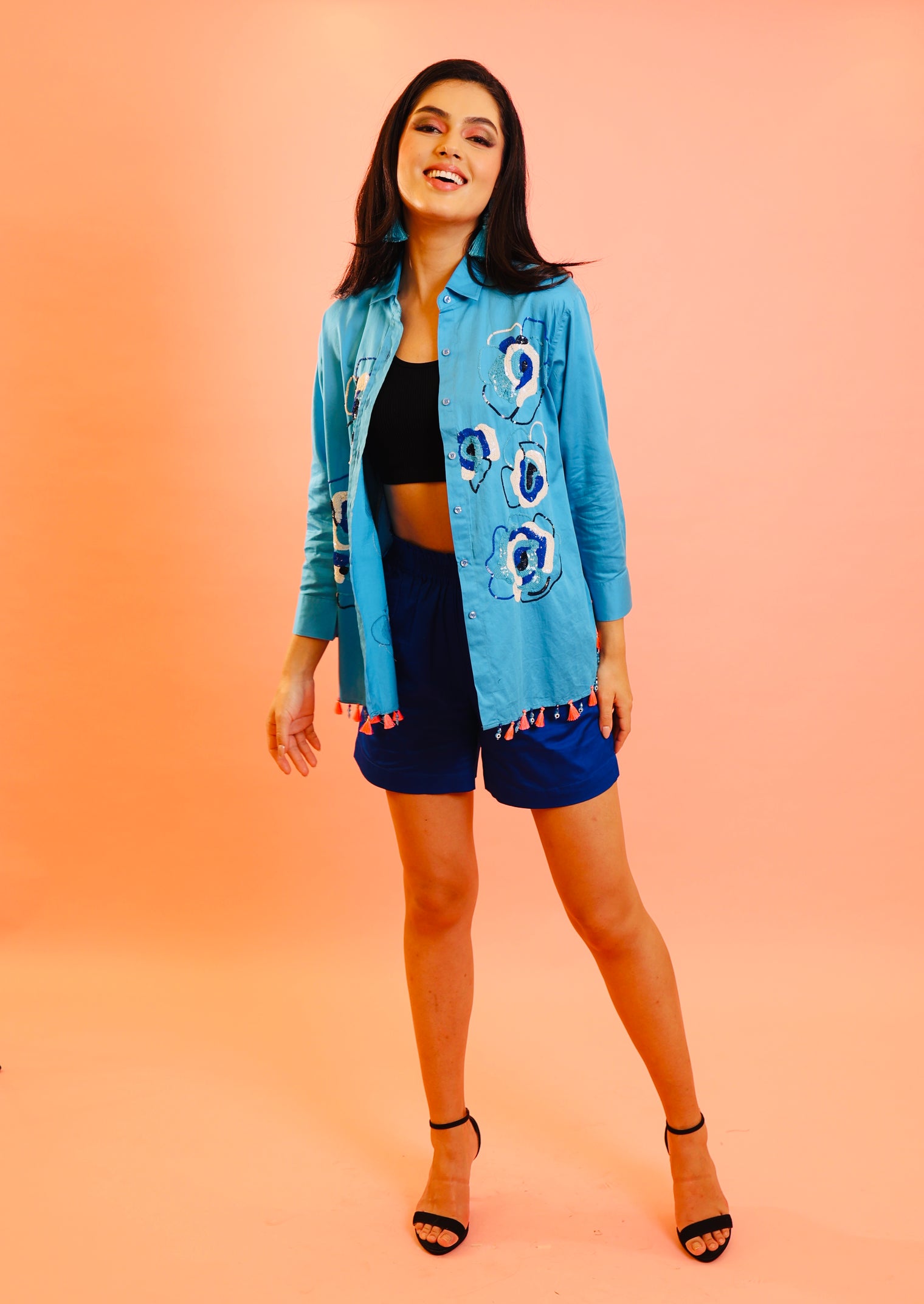 The Turkish Delight Shirt in Turquoise