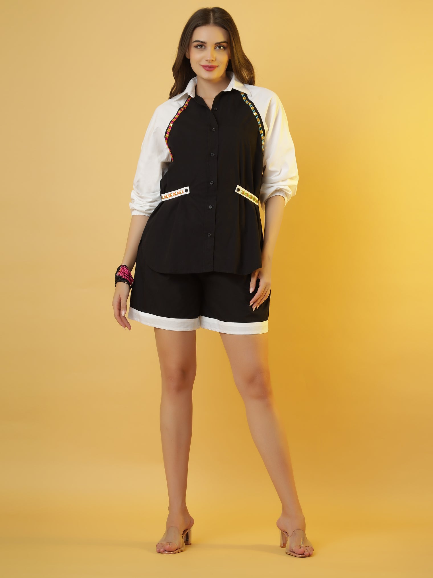 The 'Monochrome Mischief' Shirt