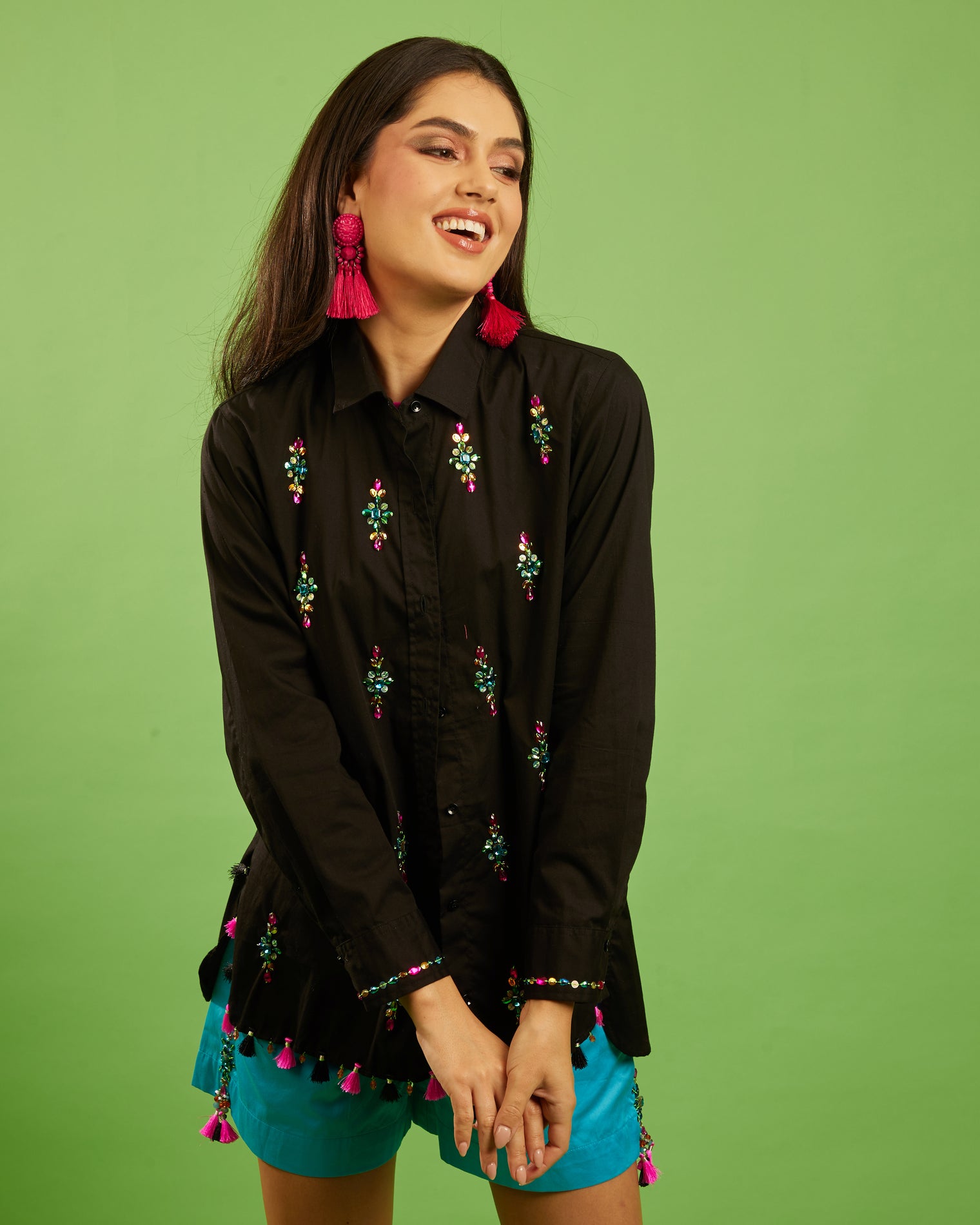 The Gemstone Shirt in Black