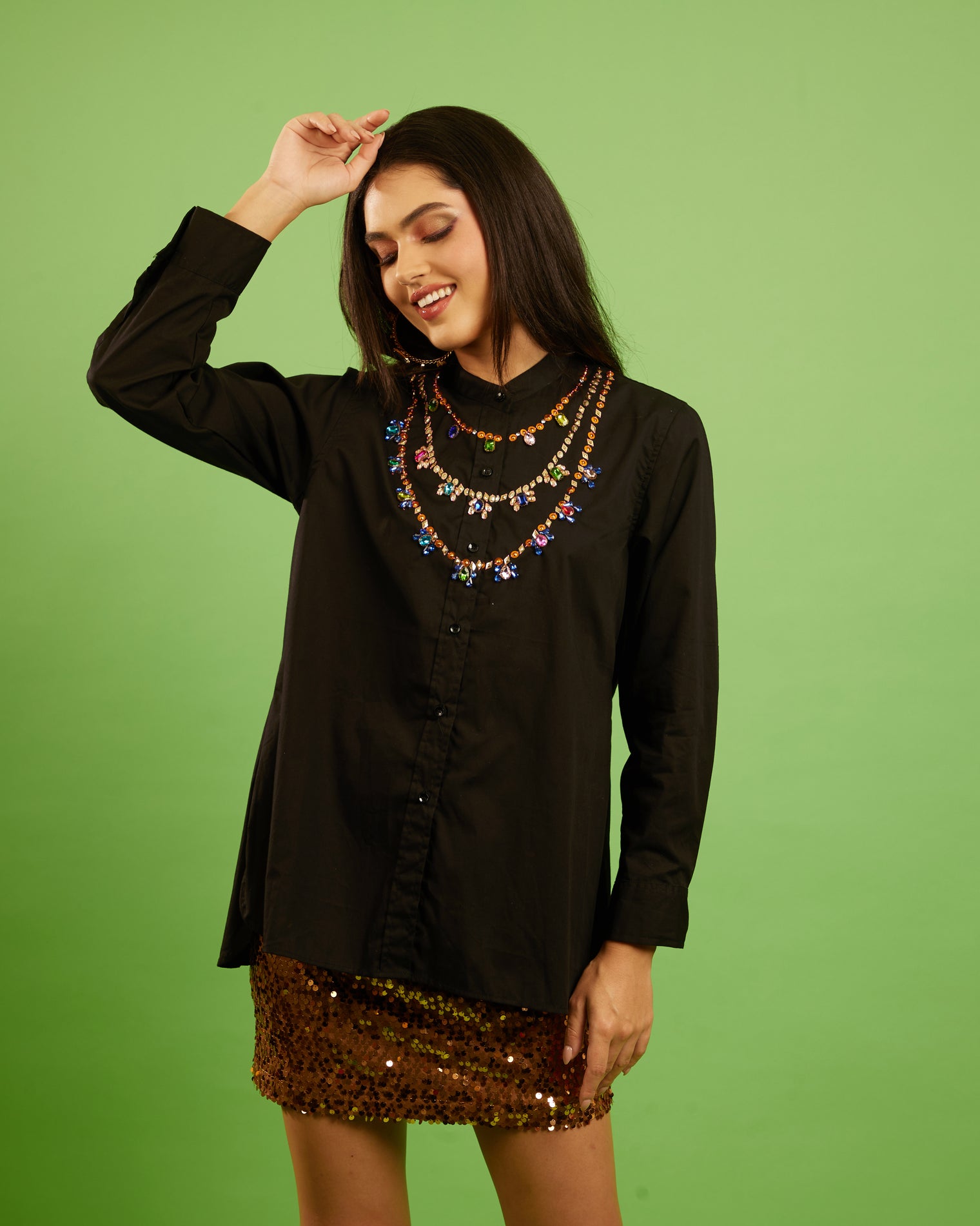 The 'Bling on the Night' Stack Shirt