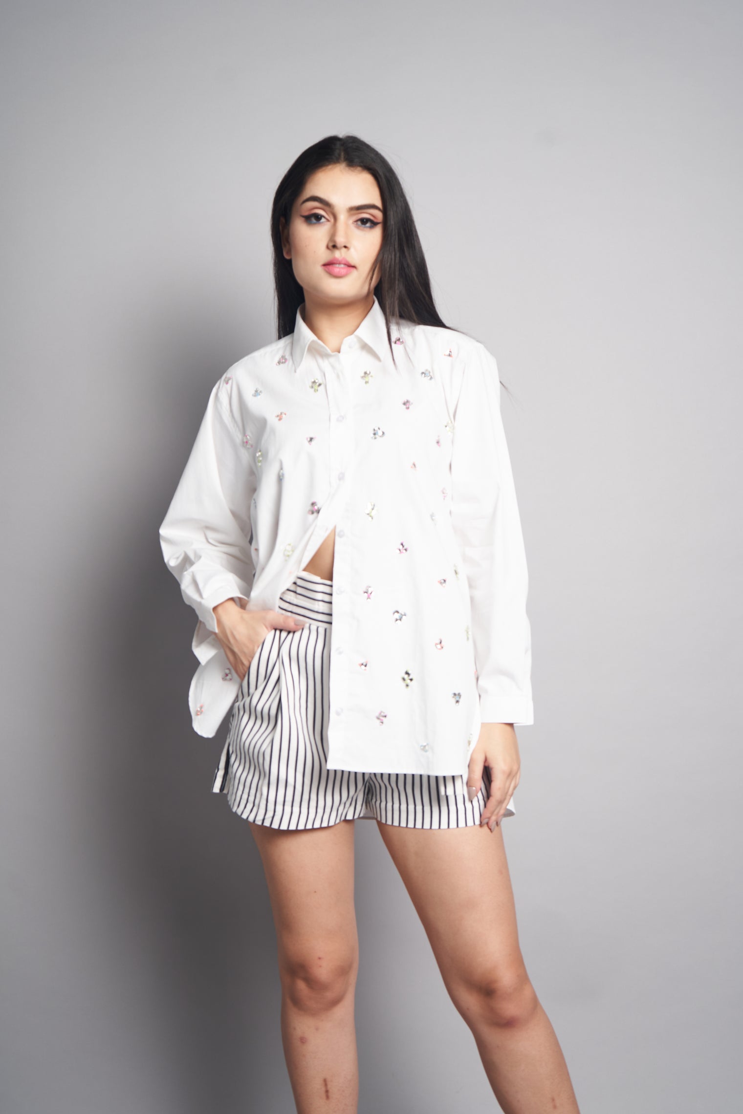 The Constellation Shirt in White