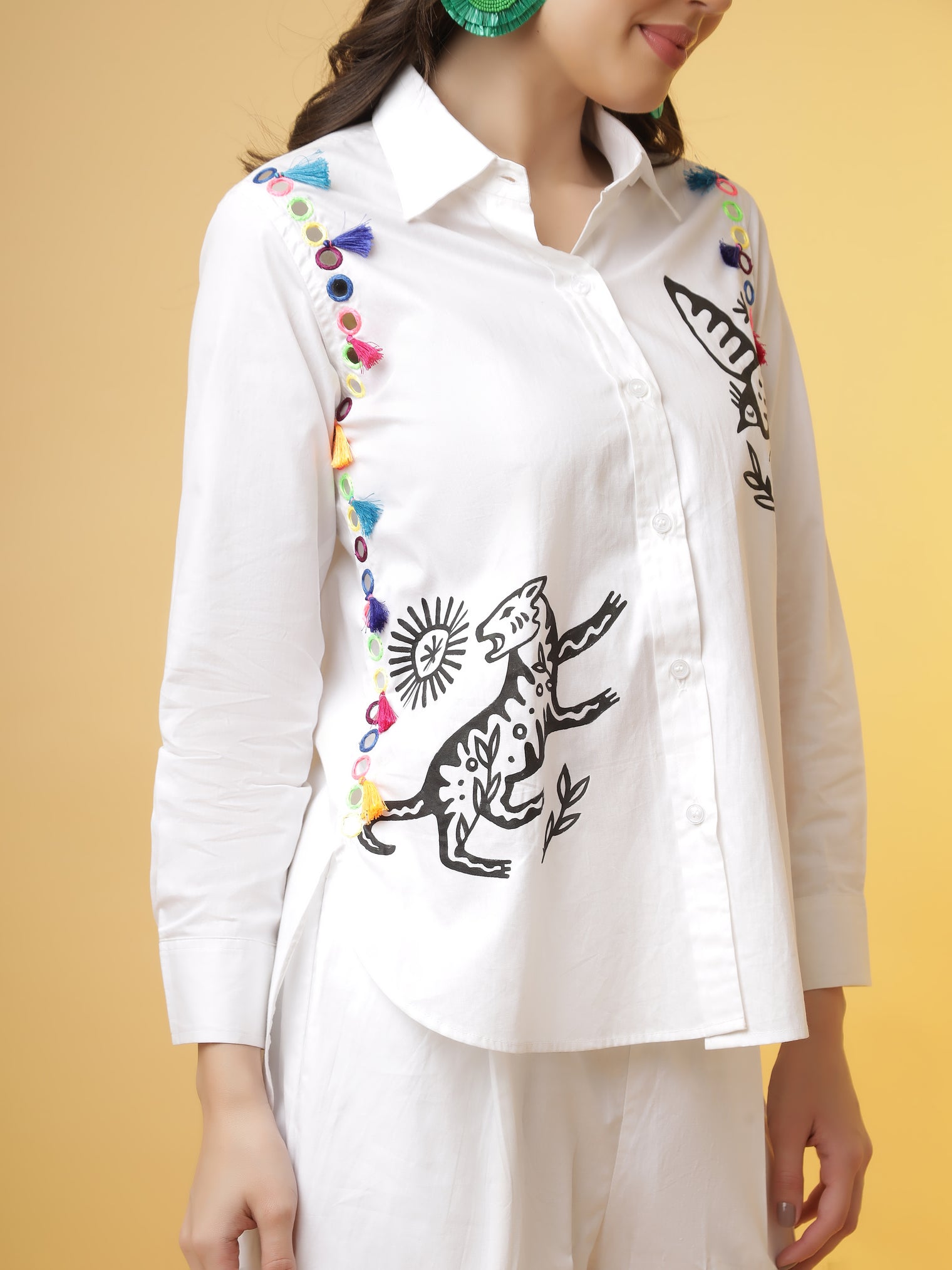 The Tribal Tribute Set with Afghani Style Pants