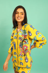 The 'No Evil Eye' Tunic and Shorts Set