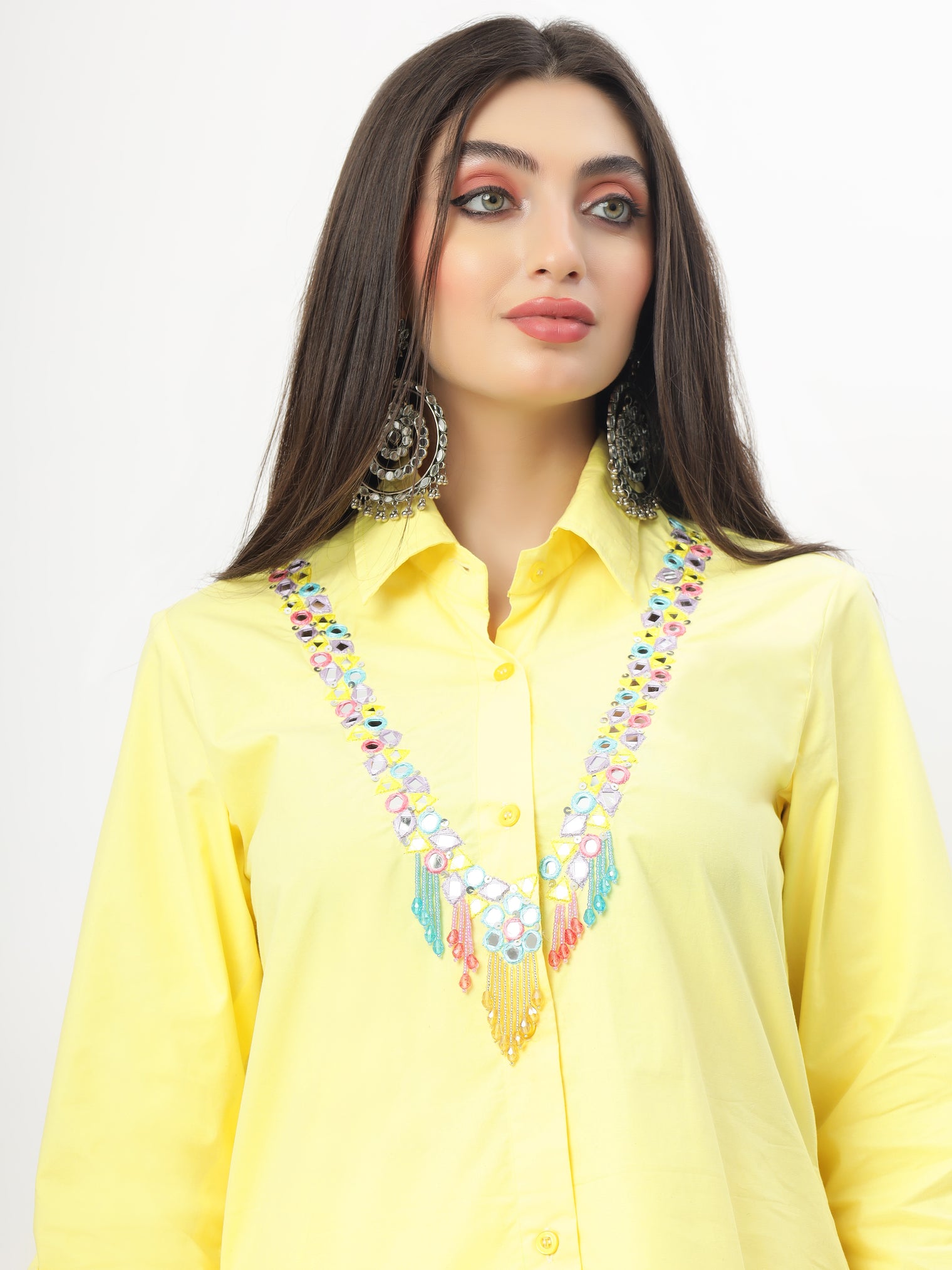 Marigold Memories Butter-Yellow Pant Set