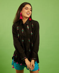 The Gemstone Set in Black and a Turquoise