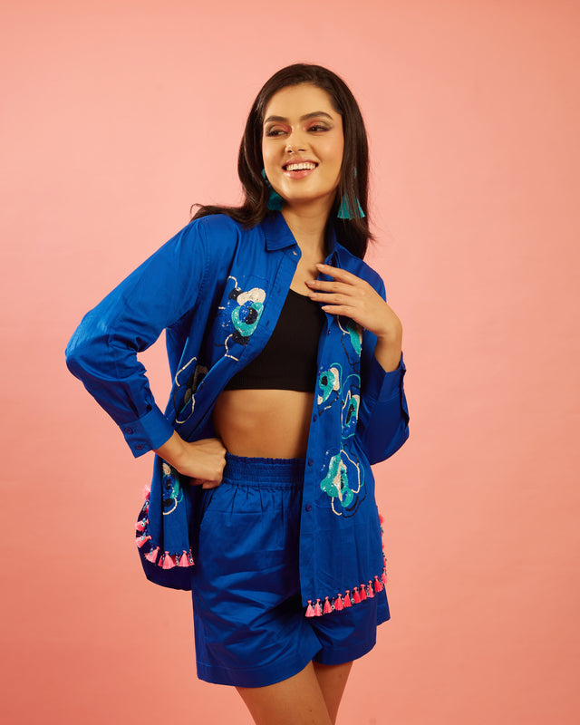 The Turkish Delight Set in Royal Blue