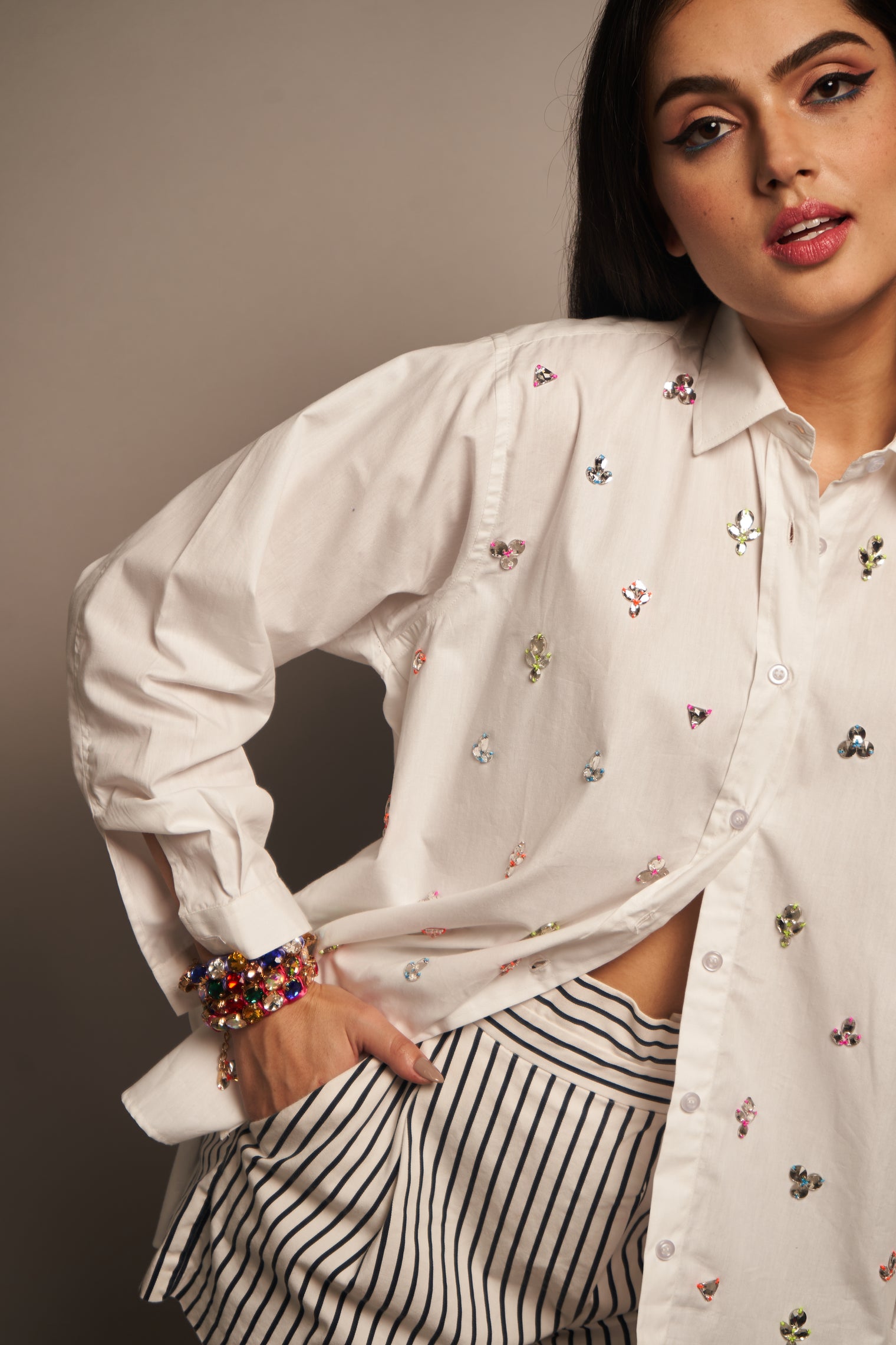The Constellation Shirt in White