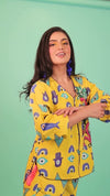 The 'No Evil Eye' Tunic and Shorts Set